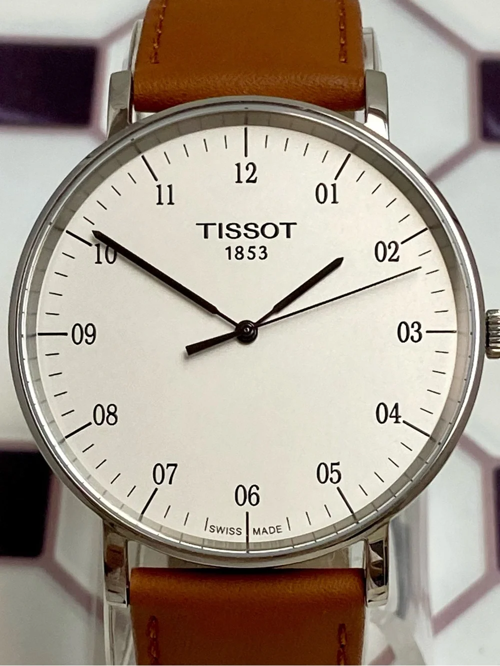 Tissot 1853 Swiss Made T-Classic Everytime Stainless Steel Dress Watch 42mm
